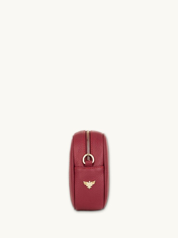 Seraphine Apatchy Red The Tassel Leather Cross-Body Bag