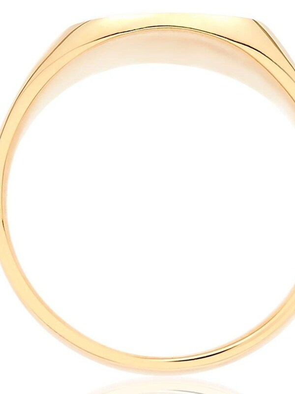 Seraphine Beaverbrooks Gold 9ct Gold Cushion Signet Ring
