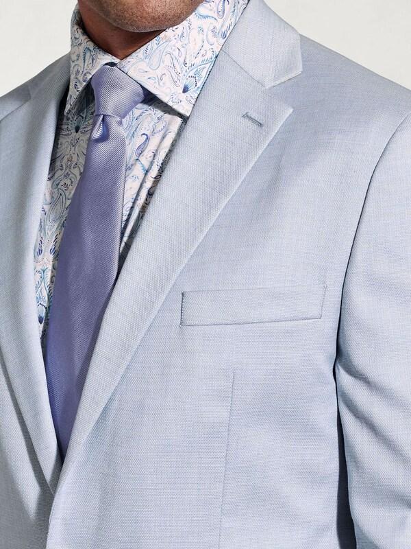 Seraphine Brook Taverner Blue Textured Occasion Suit Jacket