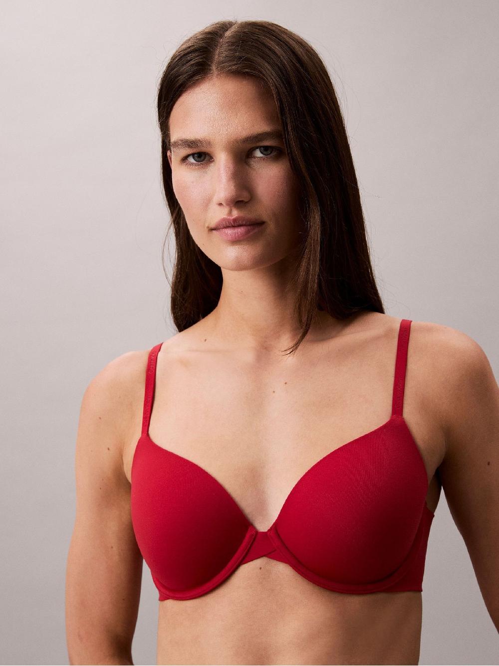 Seraphine Calvin Klein Red Valentine Edit Full Coverage Perfect Fit Bra
