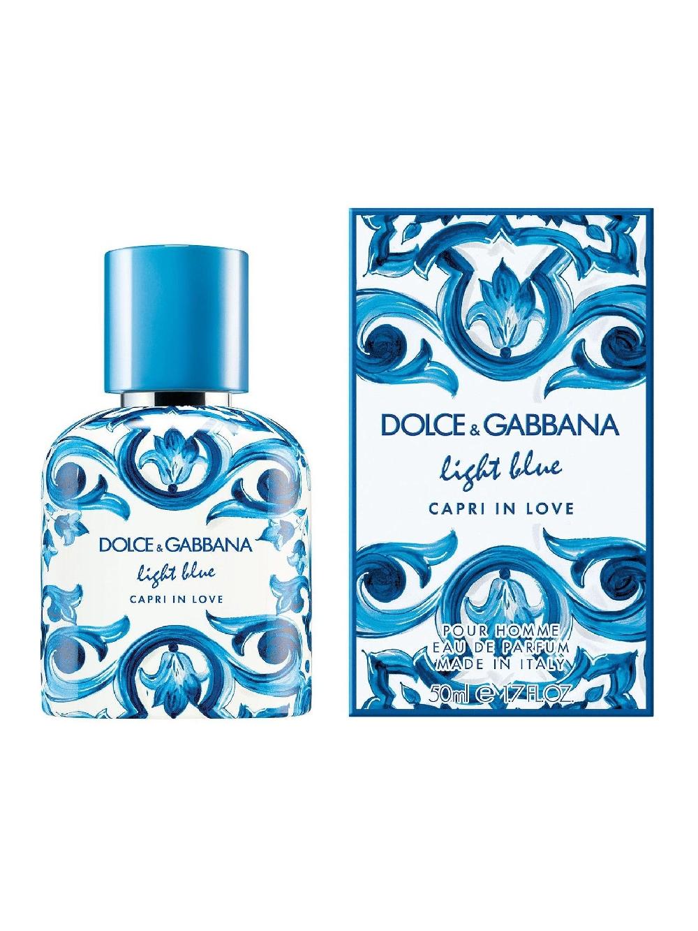 seraphine Dolce & Gabbana Light Blue Capri In Love Pour Homme Eau de Parfum 50ml