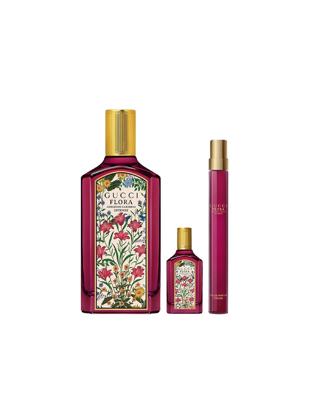 seraphine Gucci Flora Gorgeous Gardenia Intense Eau de Parfum 100ml Trio Gift Set