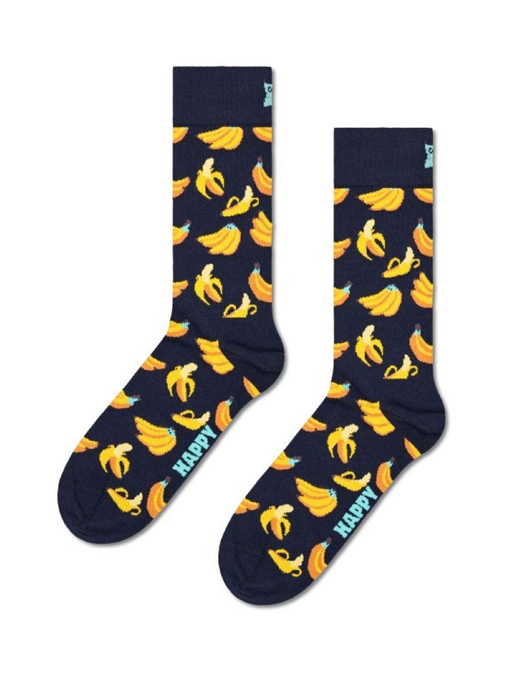seraphine Happy Socks Blue Happy Socks 3-Pack Food Socks Gift Set