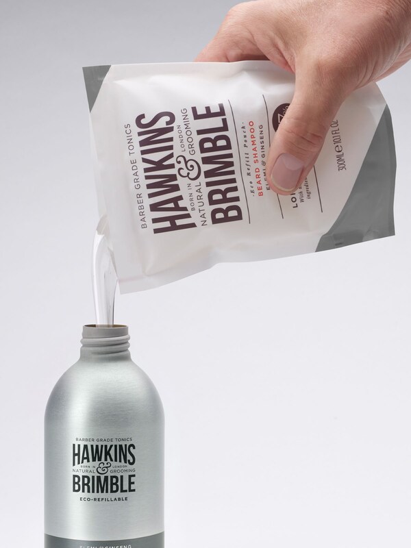 Seraphine Hawkins & Brimble Beard Shampoo Pouch 300ml