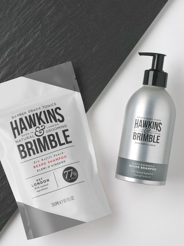Seraphine Hawkins & Brimble Beard Shampoo Pouch 300ml