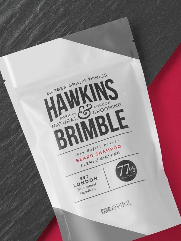 Seraphine Hawkins & Brimble Beard Shampoo Pouch 300ml