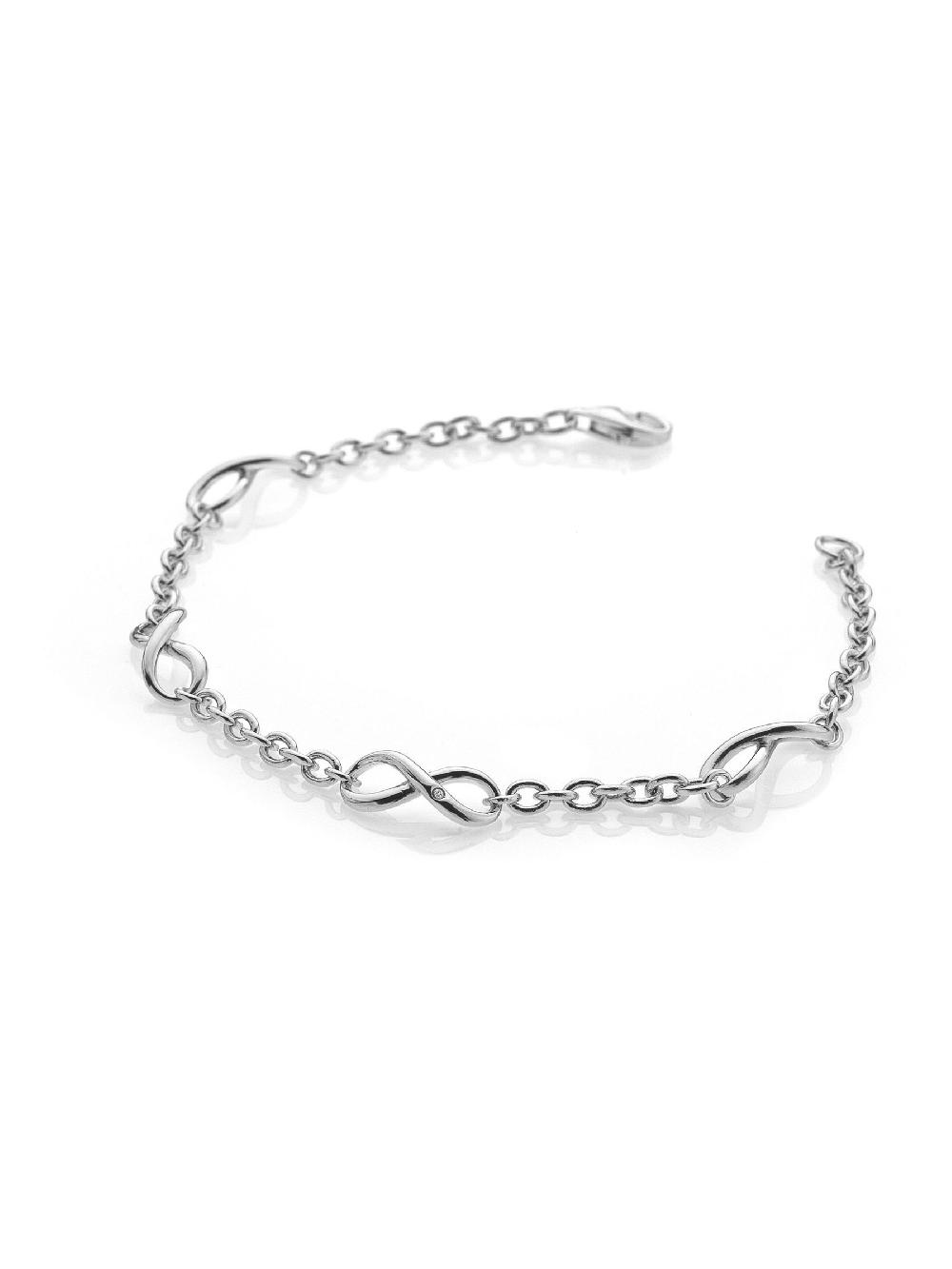 seraphine Hot Diamonds Sterling Silver Fresh Bracelet