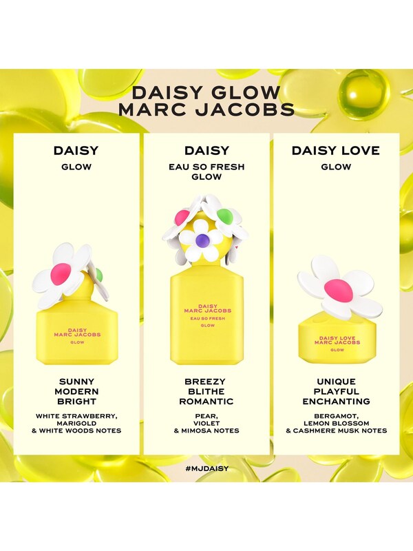 Seraphine Marc Jacobs Daisy Love Glow Limited Edition Eau De Toilette 50ml