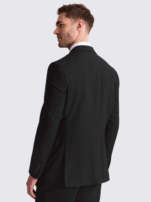Seraphine MOSS Black Tailored Fit Stretch Suit Jacket