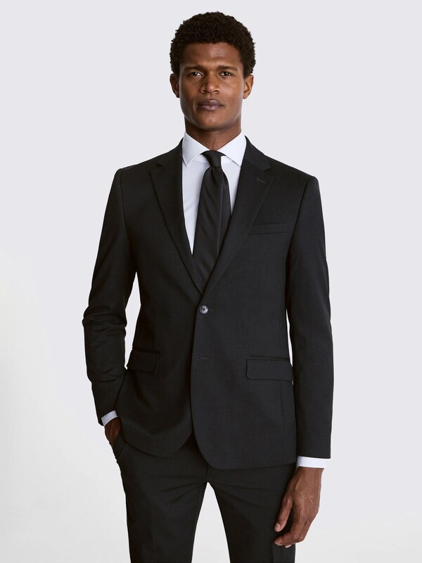 Seraphine MOSS Charcoal Slim Fit Stretch Suit Jacket