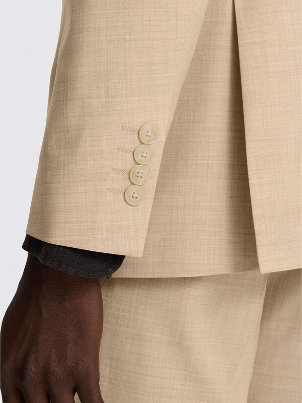 Seraphine MOSS Neutral Marl Tailored Fit Performance Suit Jacket