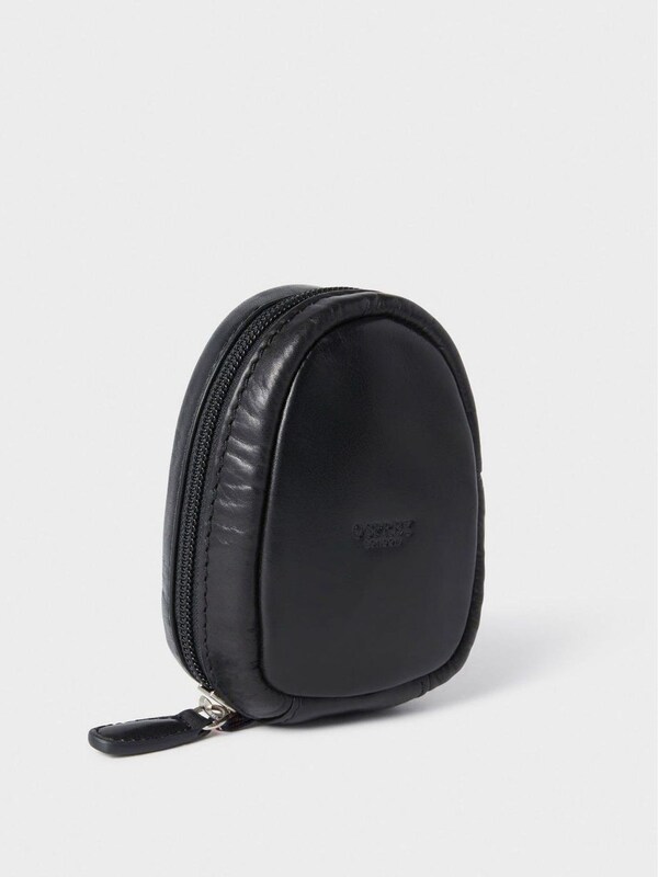 Seraphine Osprey London Black Leather Charger Pouch
