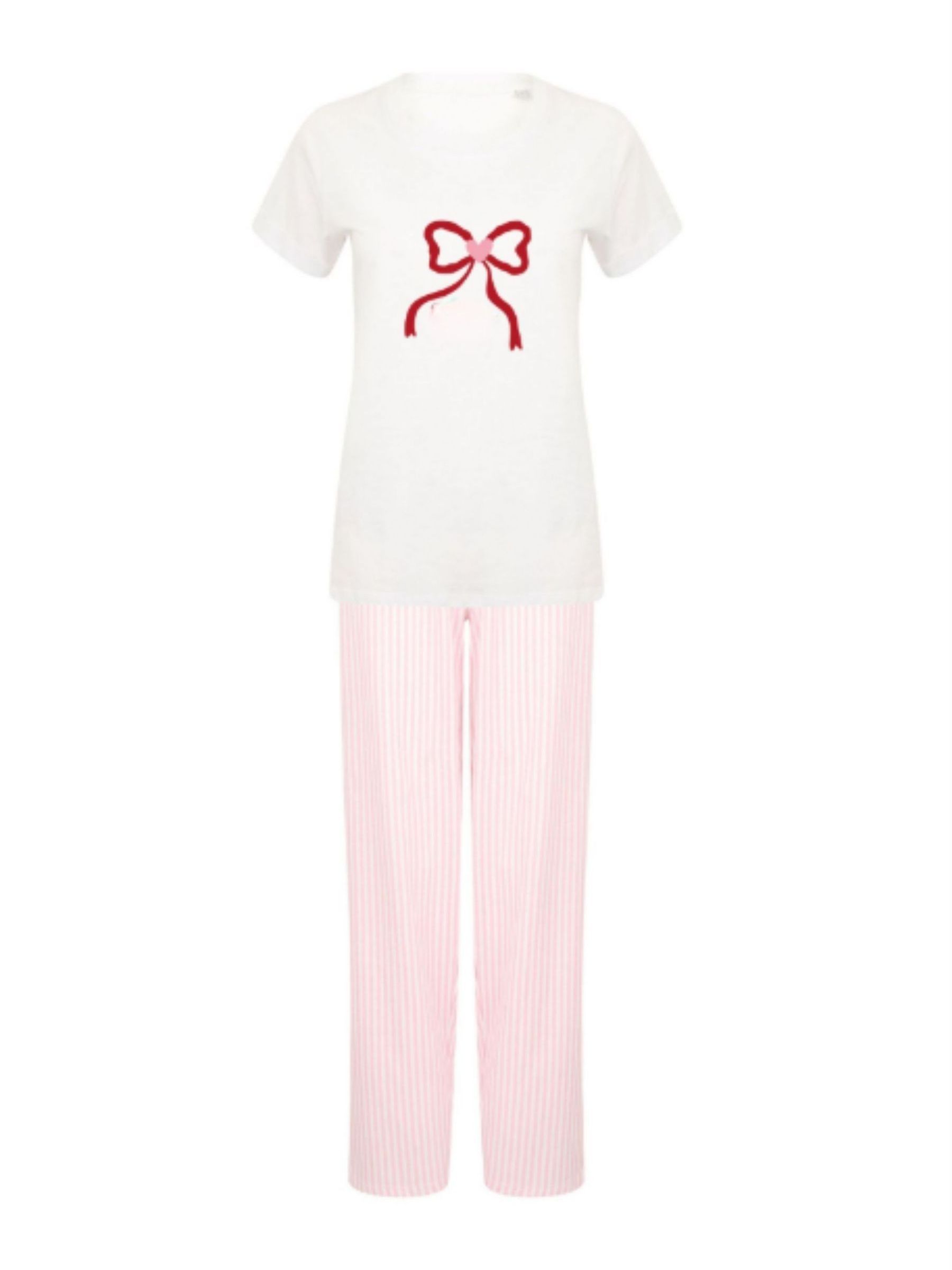 seraphine Personalised Bow Women's Pyjamas by Koko Blossom