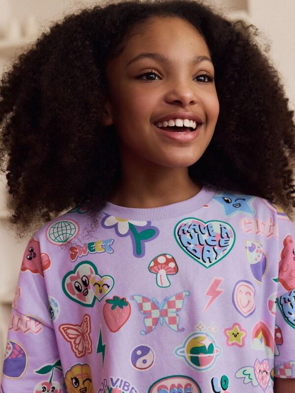 Seraphine Pink/Purple Jogger Pyjamas 3 Pack (3-16yrs)