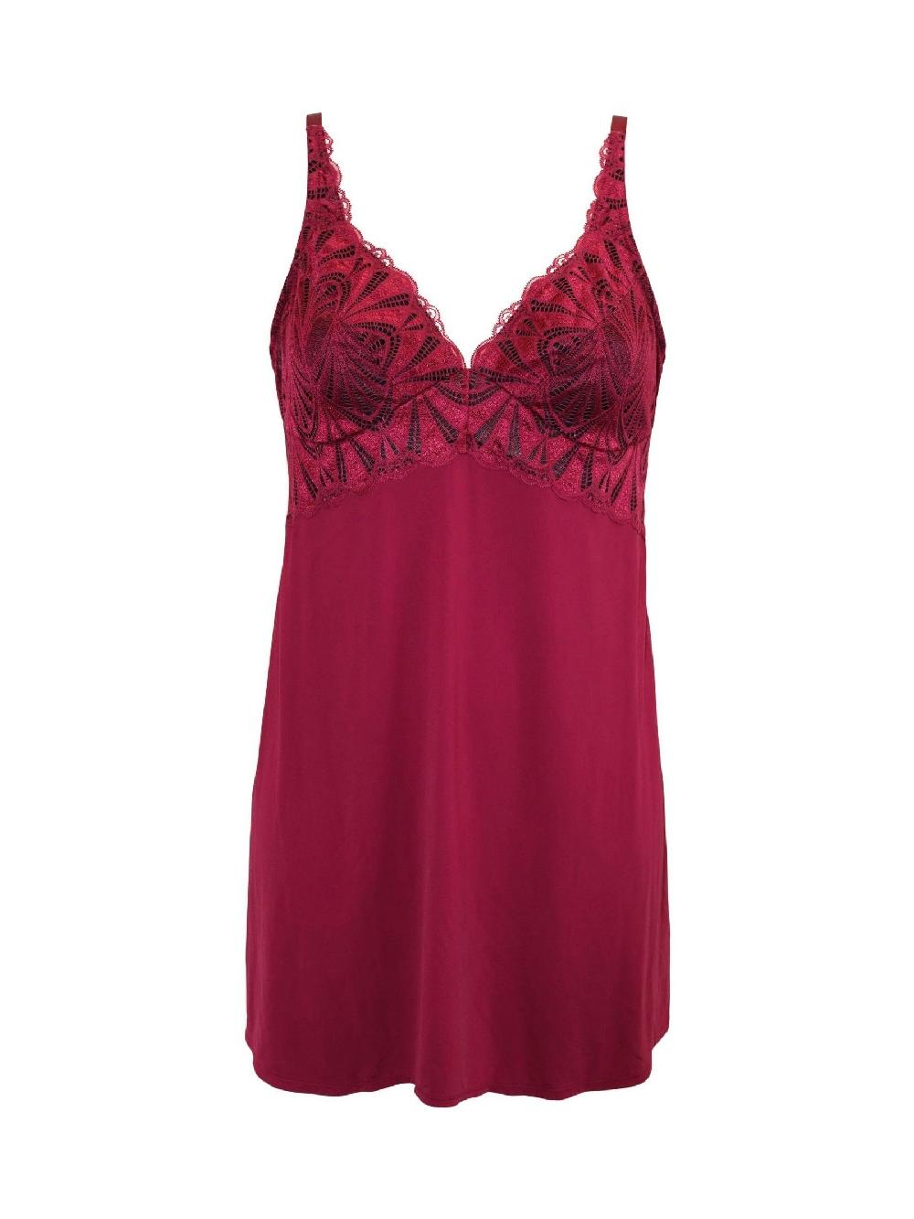 seraphine Pour Moi Red New Romance High Apex Chemise
