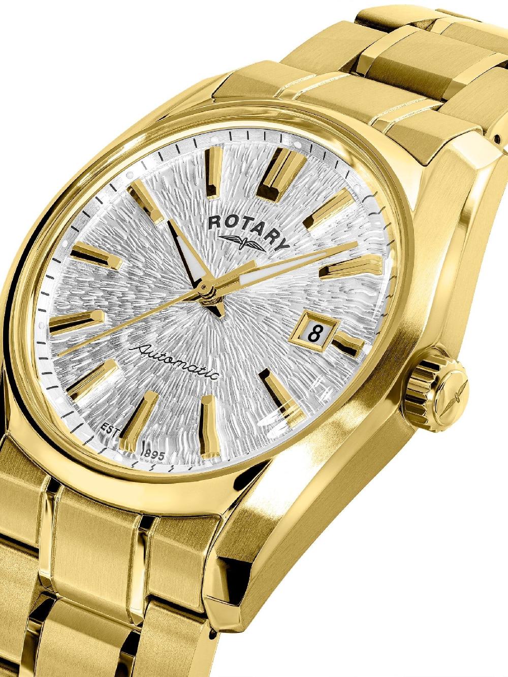 seraphine Rotary Lumen Stainless Steel Bracelet Watch