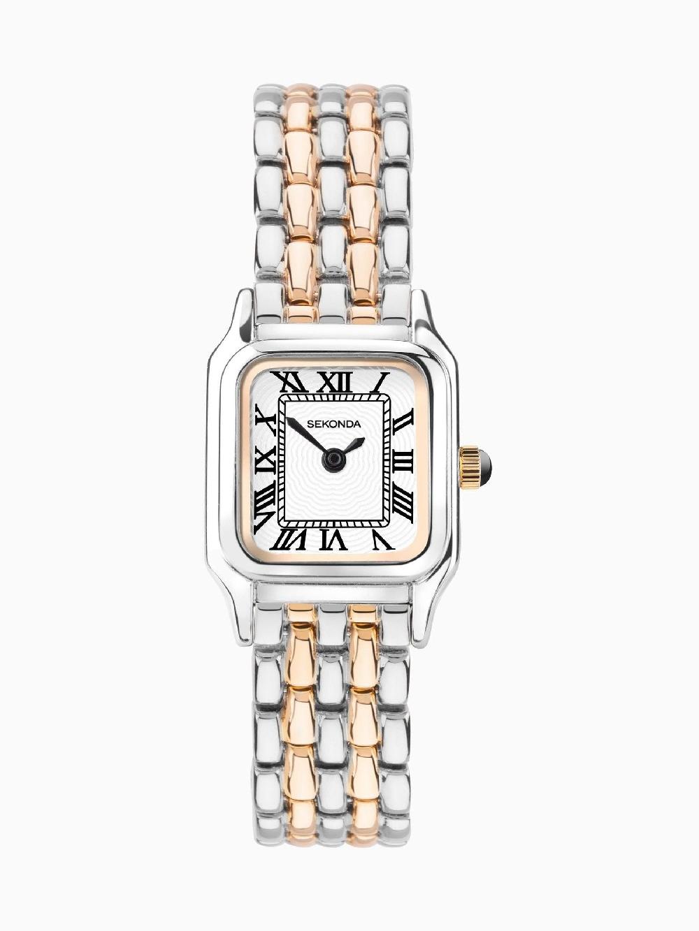 seraphine Sekonda Ladies Gold Tone Monica Alloy Bracelet Watch