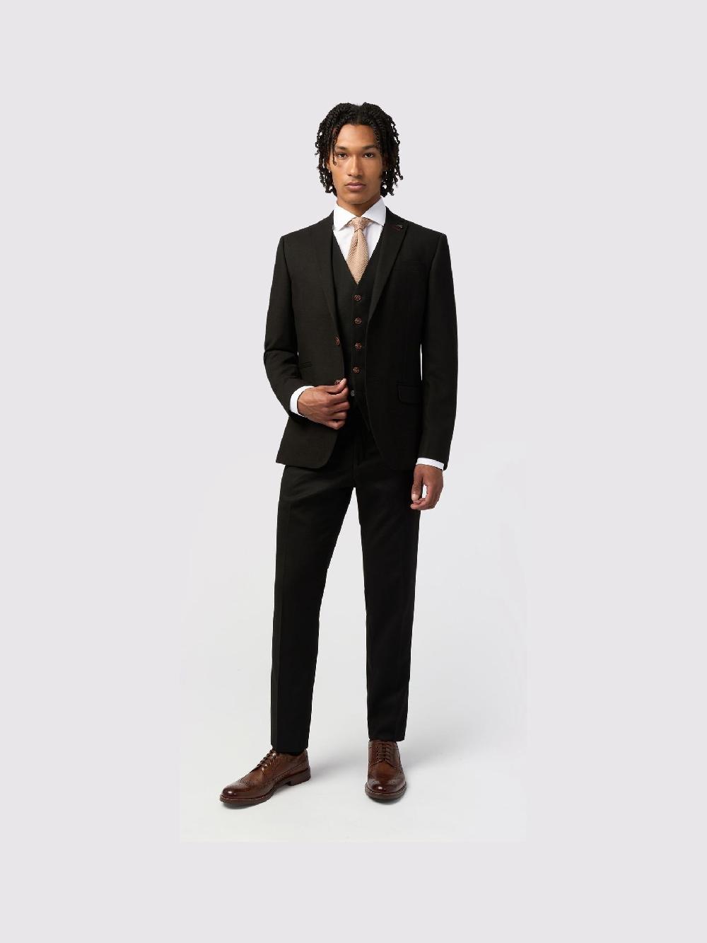 Seraphine Antique Rogue Black Blake Texture Jacket
