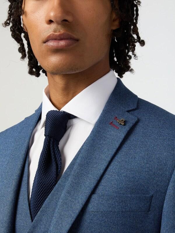 Seraphine Antique Rogue Blue Blake Texture Jacket
