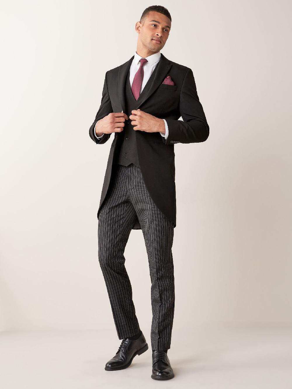 seraphine Black Morning Suit Jacket