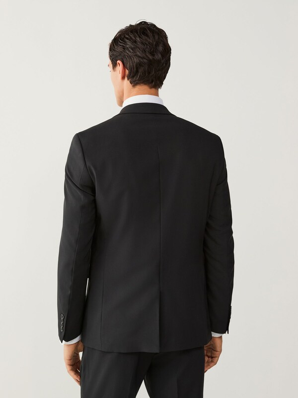 Seraphine Black Slim Fit Essential Suit Jacket