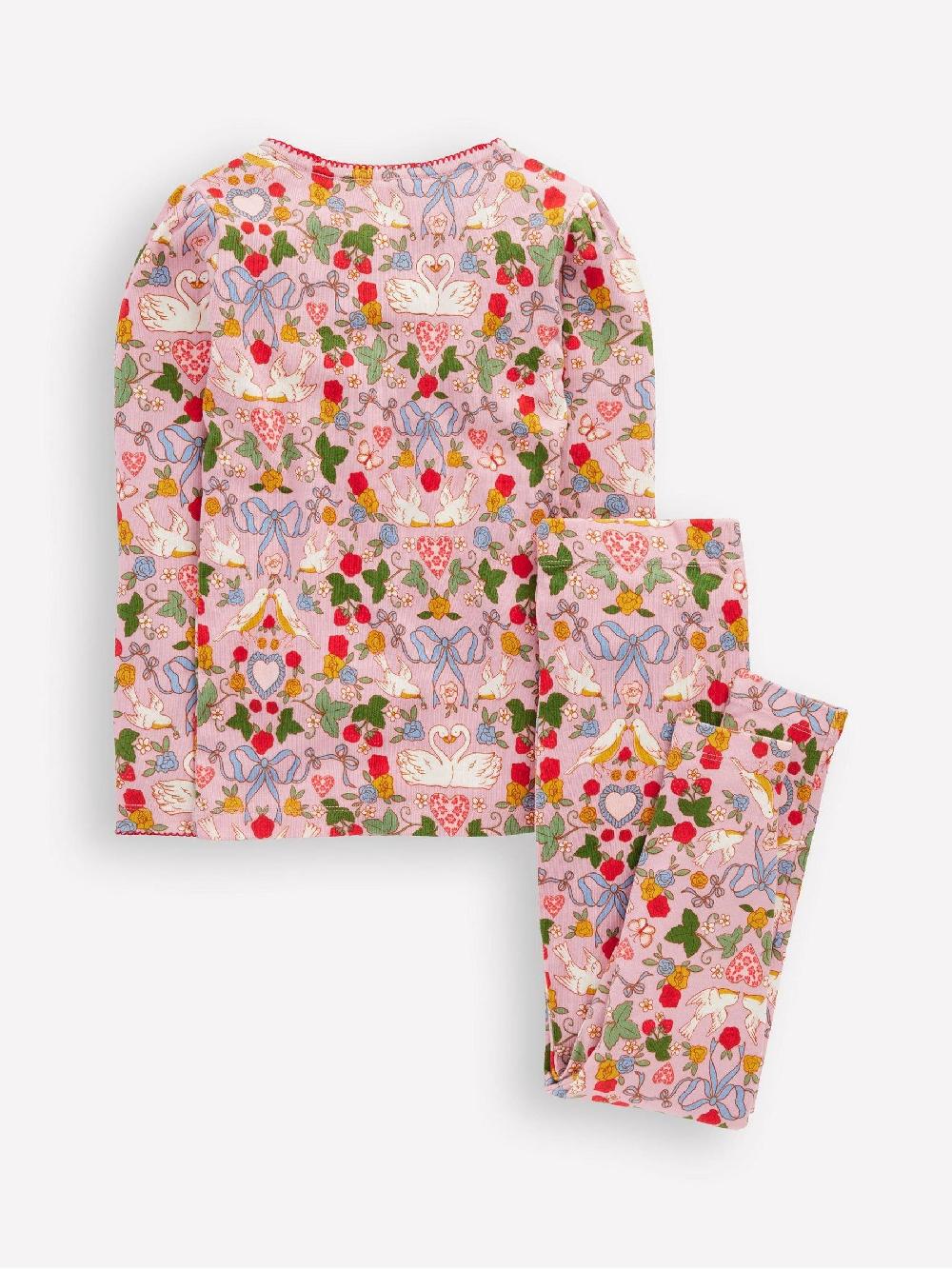 Seraphine Boden Pink Snug Long John Pyjamas