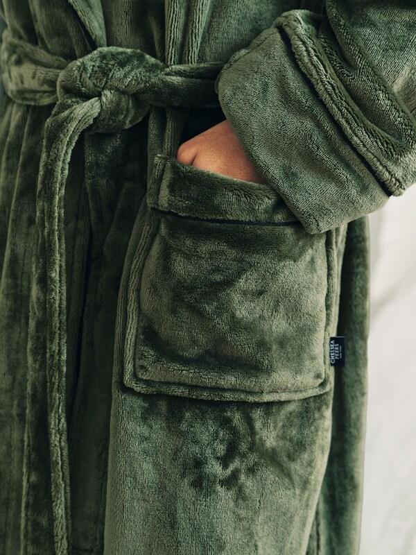 Seraphine Chelsea Peers Green Fleece Dressing Gown