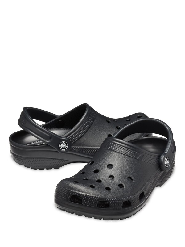Seraphine Crocs Black Adult Classic Slippers