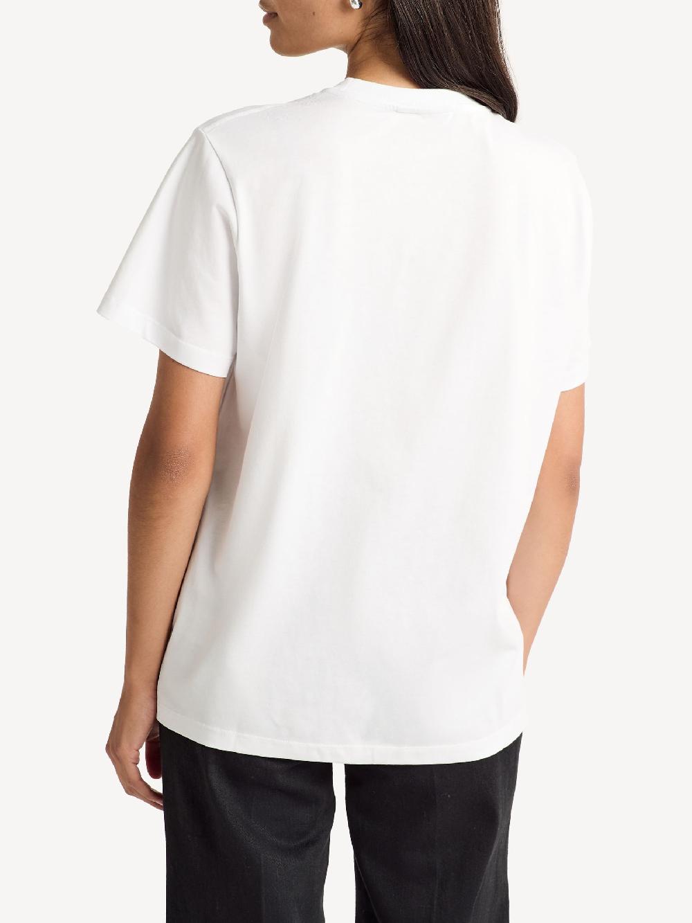 seraphine GANNI White Cherry Relaxed T-Shirt