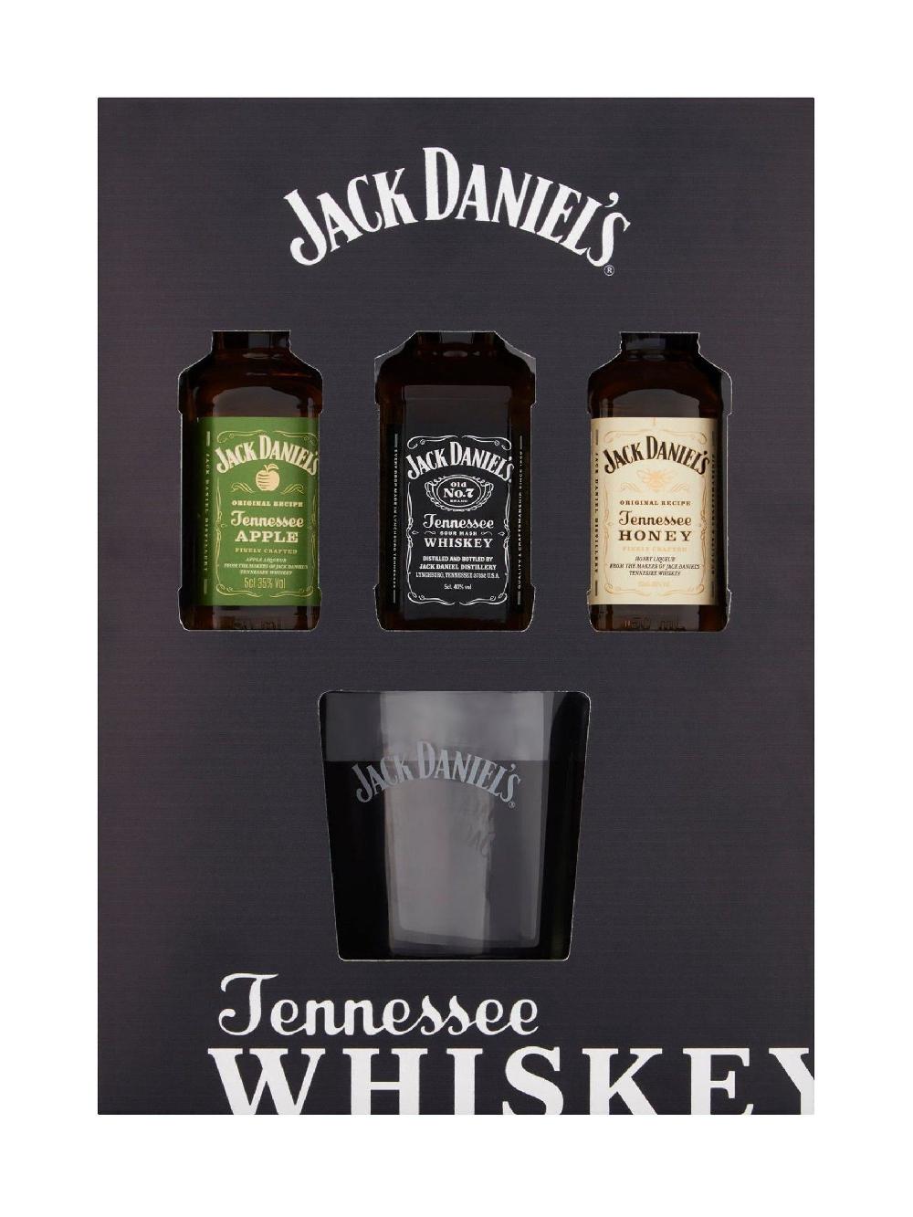 seraphine Jack Daniels Trio Selection with Glass