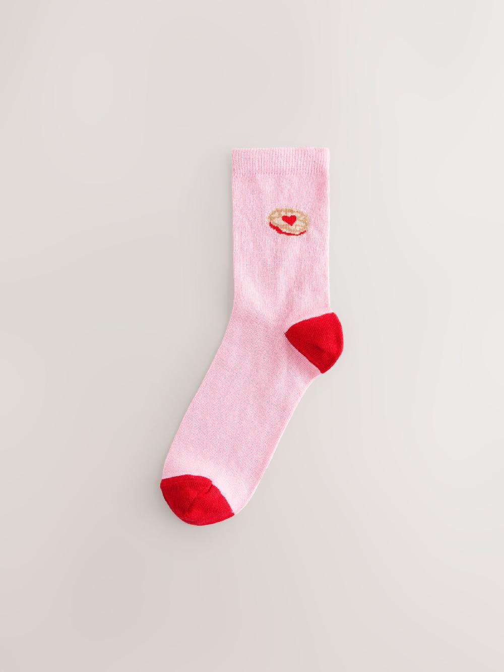 seraphine Jammy Heart Ankle Socks 4 Pack