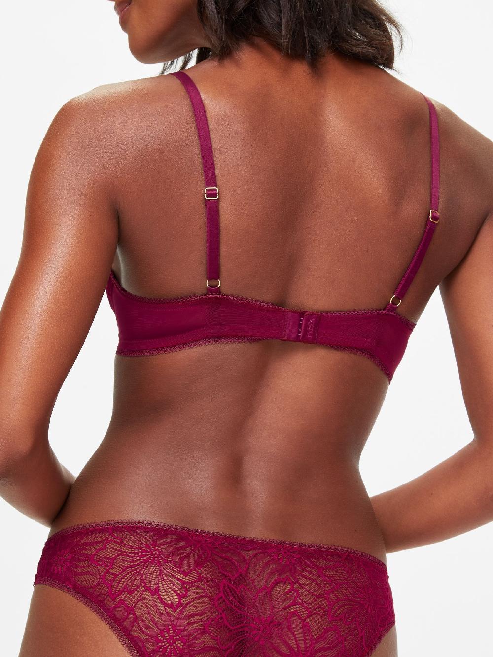 Seraphine KBX Red Non Padded Alice Lace Triangle
