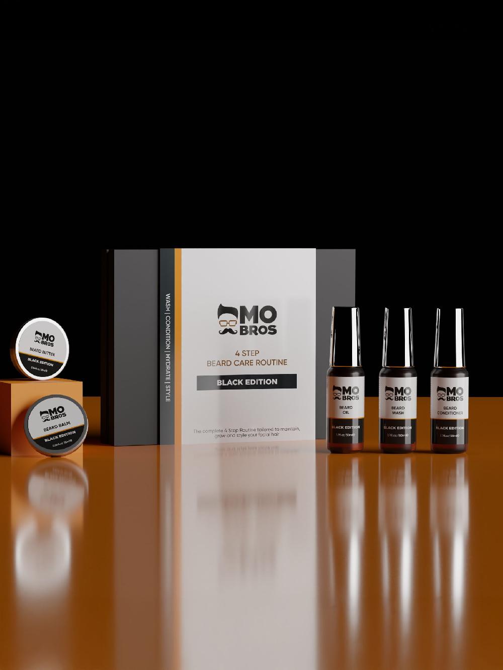 seraphine Mo Bros Edition 4 Step Beard Care Kit