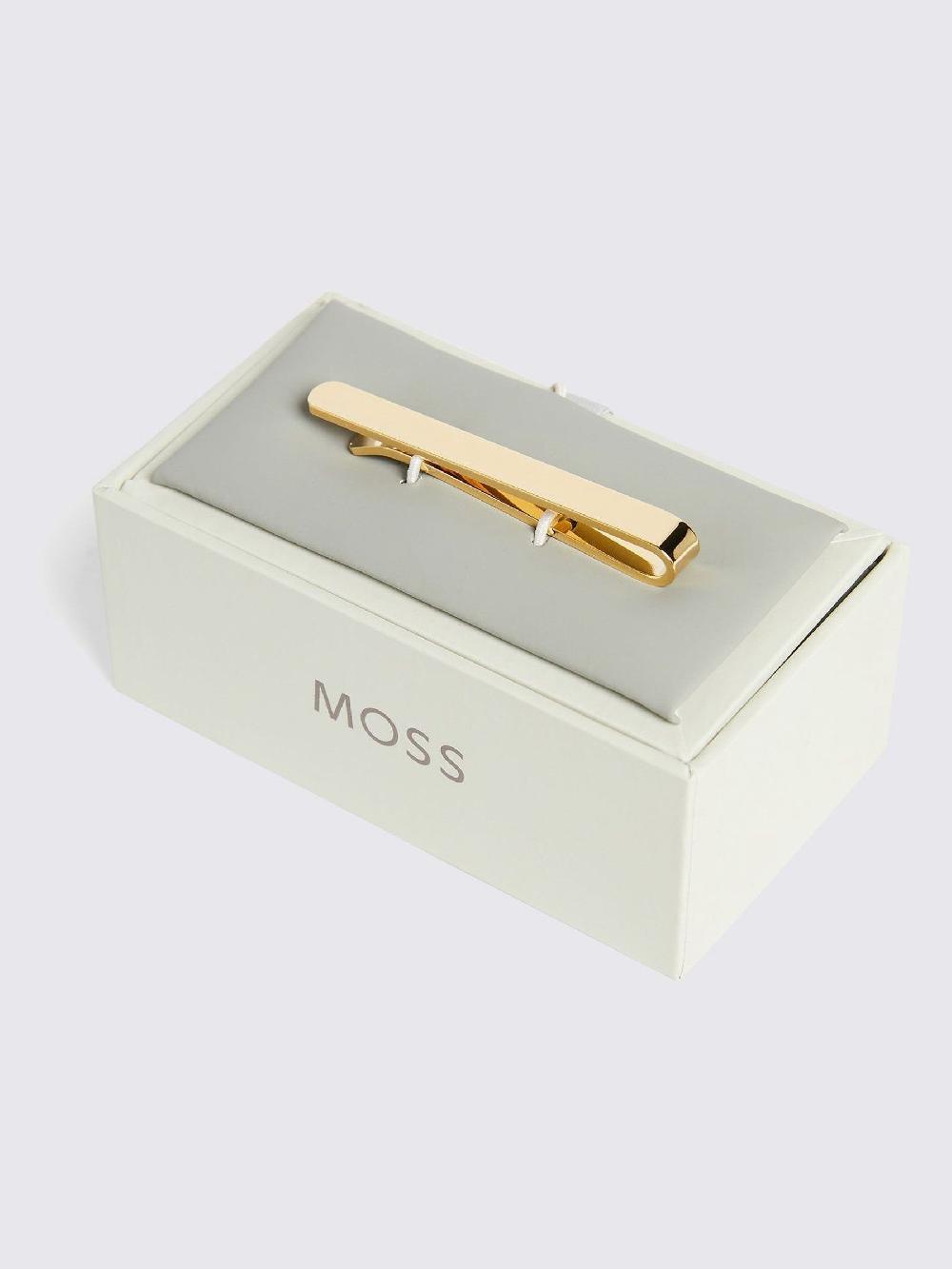 seraphine MOSS Gold Tone Tie Bar