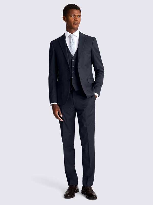 Seraphine MOSS Ink Slim Fit Stretch Suit Jacket