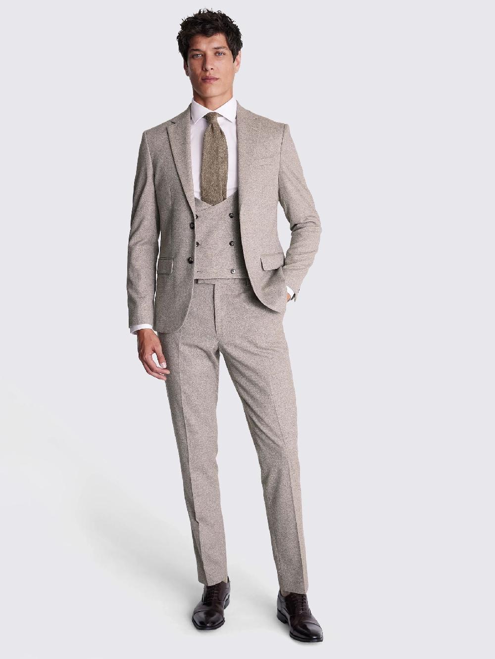 Seraphine MOSS Neutral Slim Fit Suit Jacket