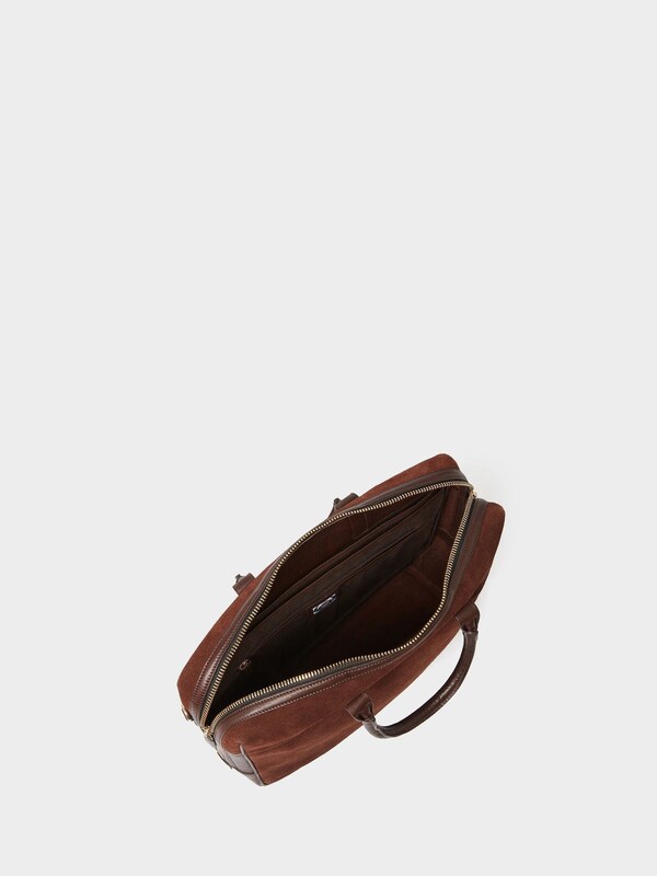 Seraphine Osprey London Brown The Mocha Laptop Bag