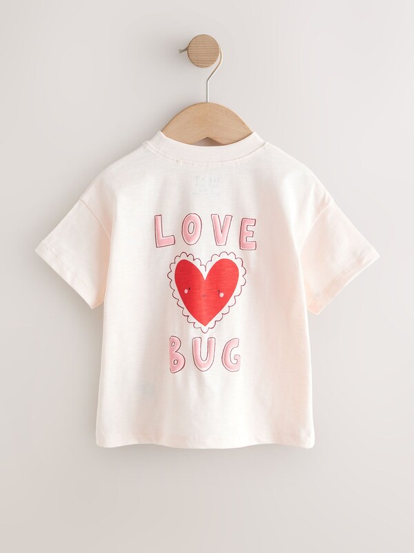 Seraphine Red Hearts T-Shirts 3 Pack (3mths-7yrs)
