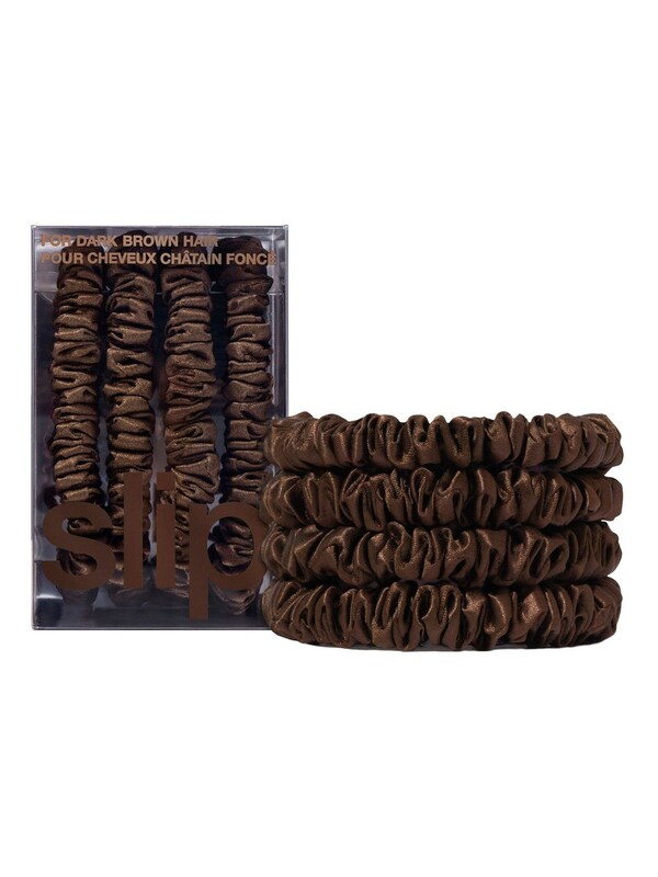 Seraphine Slip Skinny Silk Scrunchies 4 Pack