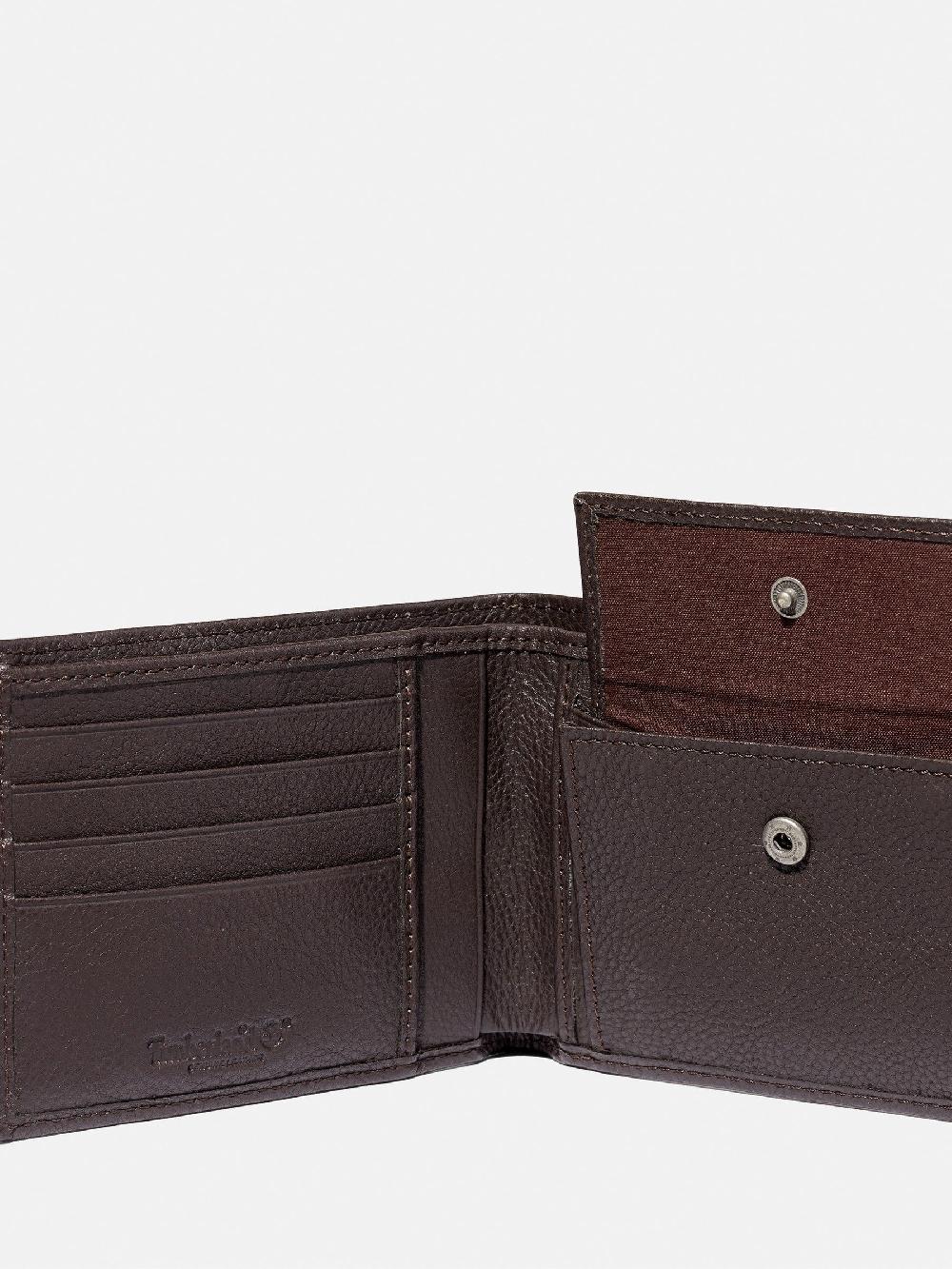seraphine Timberland Brown Bifold Wallet