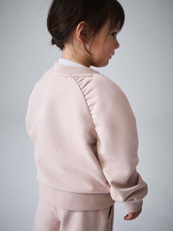 Seraphine SmALLSAINTS Light Pink Lover Sweatshirt And Wide Leg Joggers Younger Set