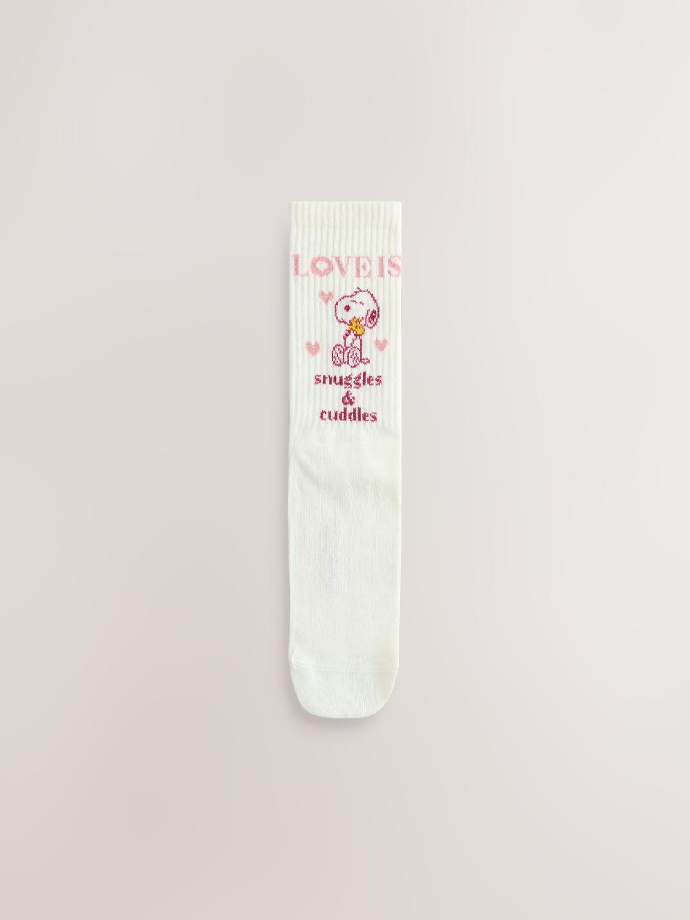 Seraphine Snoopy Valentine License Ankle Socks 3 Pack