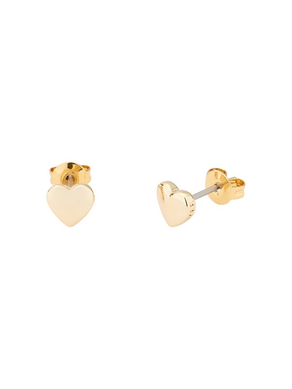 Seraphine Ted Baker Gold Tone HARLY: Tiny Heart Stud Earrings