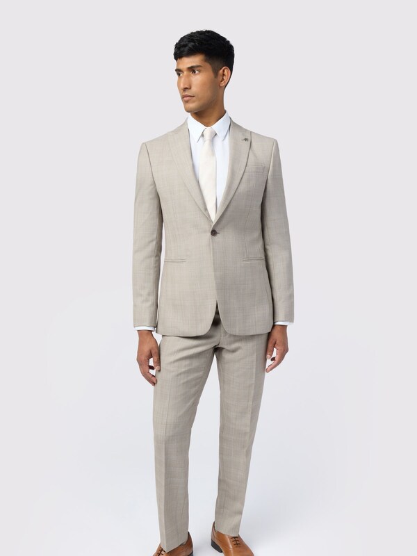 Seraphine Ted Baker Tailoring Slim Natural Donne Check Jacket