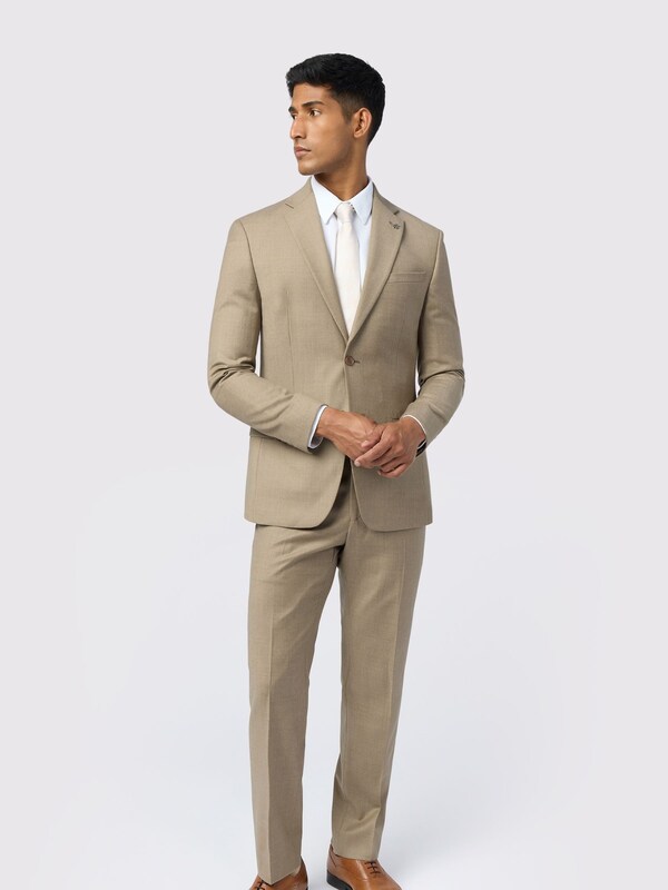 Seraphine Ted Baker Tailoring Slim Natural Larkin Flannel Jacket