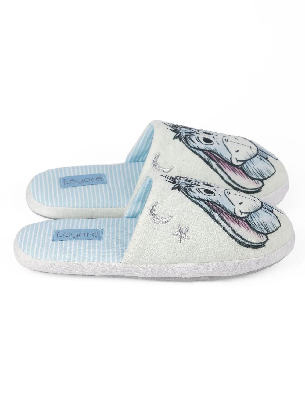 seraphine Vanilla Underground White Eeyore Womens Winter Mule Slippers