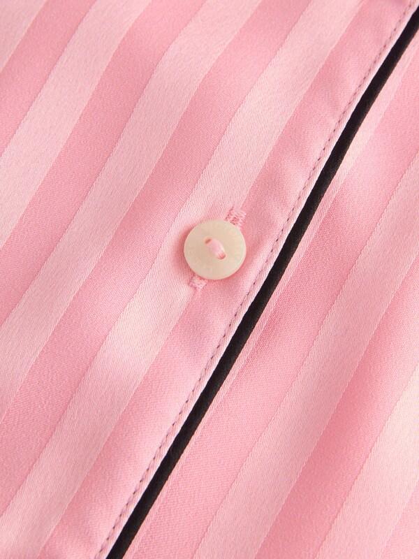 Seraphine Victoria's Secret Pretty Blossom Pink Stripe Satin Short Pyjamas Set